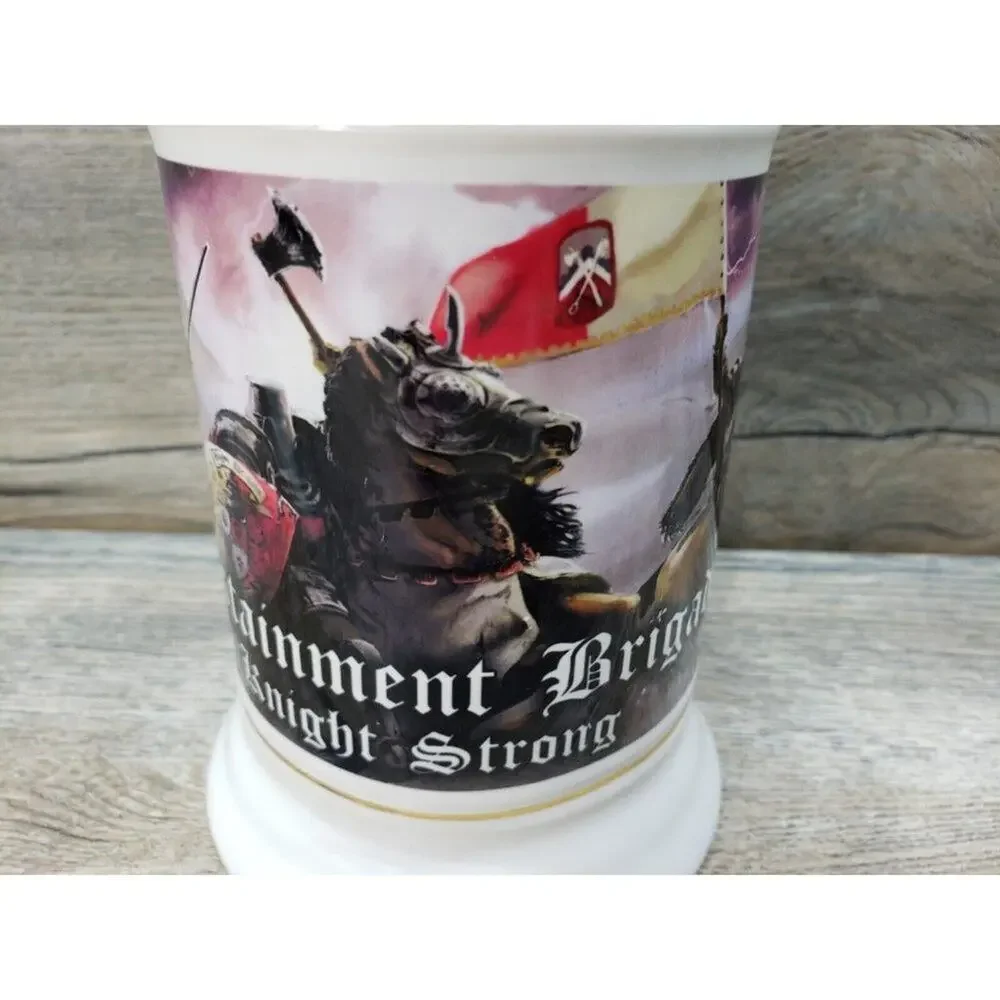 Army 16th Sustainment Brigade Stay Knight Strong Beer Stein Mug